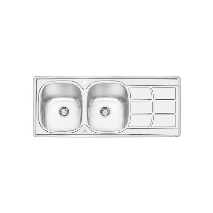 سینک ظرفشویی توکار پرنیان استیل مدل PS1209